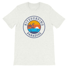 Load image into Gallery viewer, Kitesurfing Paradise Logo - 100% cotton Kitesurfing T-shirt
