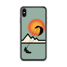 Load image into Gallery viewer, Mountain Kitesurfing Sunset - iPhone Case (BPA free)