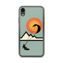 Load image into Gallery viewer, Mountain Kitesurfing Sunset - iPhone Case (BPA free)