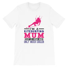Load image into Gallery viewer, Cool Kitesurfing Mum - 100% cotton Kitesurfing T-shirt