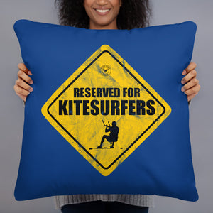 Reserved for Kitesurfers - Kitesurfing Cushion