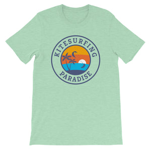 Kitesurfing Paradise Logo - 100% cotton Kitesurfing T-shirt