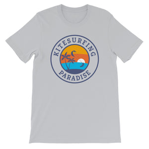 Kitesurfing Paradise Logo - 100% cotton Kitesurfing T-shirt