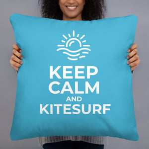 Keep Calm and Kitesurf | Kitesurfing Cushion