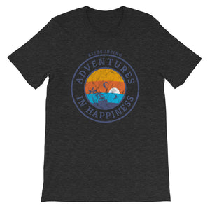 Adventures in Happiness - 100% cotton Kitesurfing T-shirt