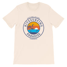Load image into Gallery viewer, Hayling Island Kitesurfing Paradise - 100% cotton Kitesurfing T-shirt