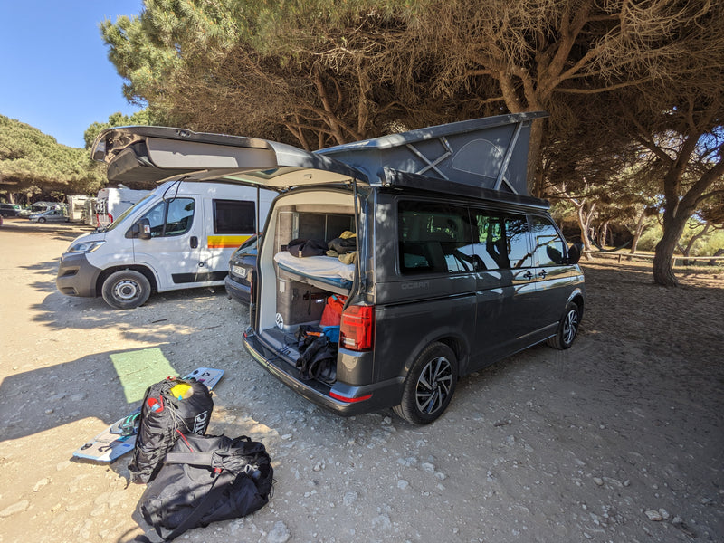 Is the VW California a good van for kitesurfing?