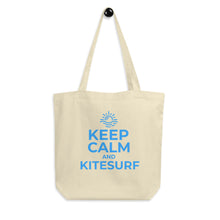 Load image into Gallery viewer, Keep Calm and Kitesurf - Eco Tote Bag