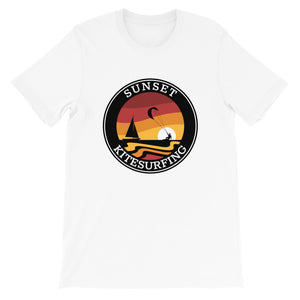 Sunset Kitesurfing - 100% cotton Kitesurfing T-shirt