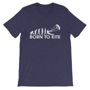 Born to Kite Evolution - 100% cotton Kitesurfing T-shirt