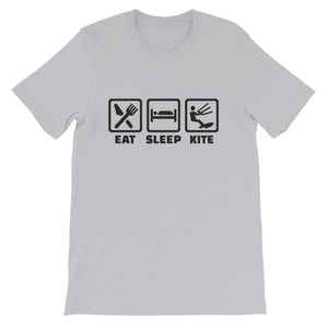 Eat Sleep Kite - 100% cotton Kitesurfing T-shirt