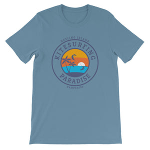 Hayling Island Kitesurfing Paradise - 100% cotton Kitesurfing T-shirt