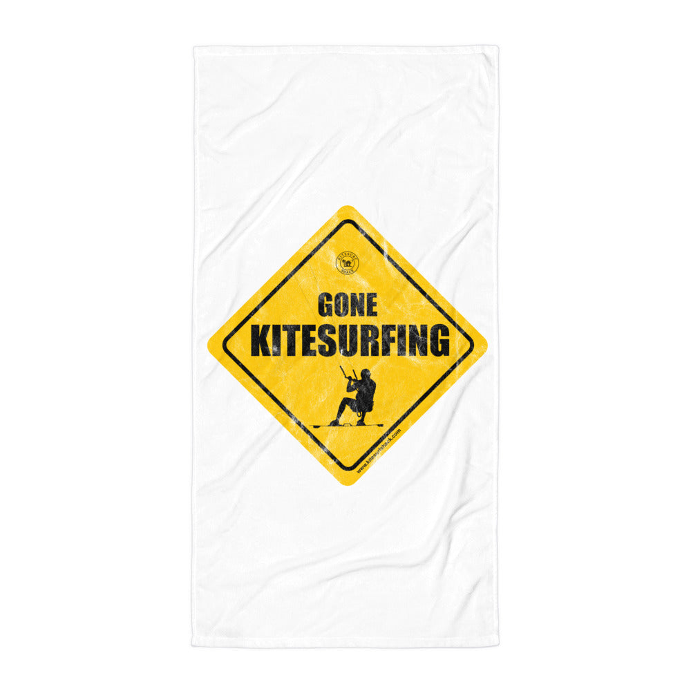 Gone Kitesurfing - Beach Towel