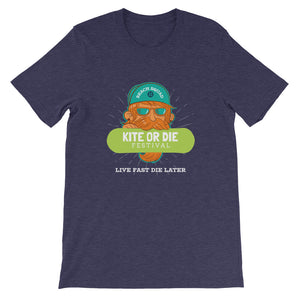 Kite or die - 100% cotton kitesurfing t-shirt