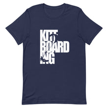 Load image into Gallery viewer, Kiteboarding Cutout - 100% cotton Kitesurfing T-shirt