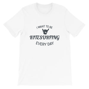 Kitesurfing Every Day - Hang - 100% cotton Kitesurfing T-shirt