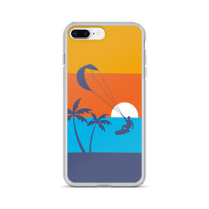 Kitesurfing Sunset - iPhone Case (BPA free)