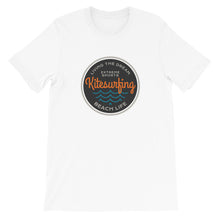 Load image into Gallery viewer, Living the Dream Logo - 100% cotton Kitesurfing T-shirt