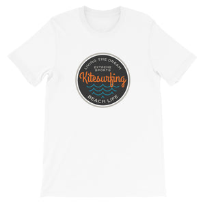 Living the Dream Logo - 100% cotton Kitesurfing T-shirt