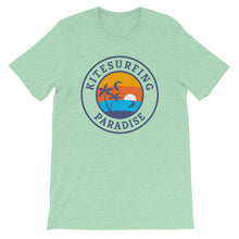 Load image into Gallery viewer, Kitesurfing Paradise Logo - 100% cotton Kitesurfing T-shirt