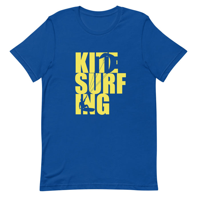 Kitesurfing Silhouette - 100% cotton Kitesurfing T-shirt