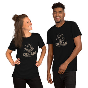 Ocean Adventure - Short-Sleeve Unisex Kitesurfing T-Shirt