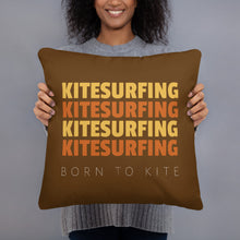 Load image into Gallery viewer, Born to Kite - Kitesurfing Cushion