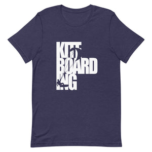Kiteboarding Cutout - 100% cotton Kitesurfing T-shirt