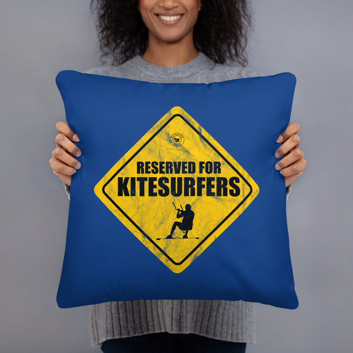 Reserved for Kitesurfers - Kitesurfing Cushion