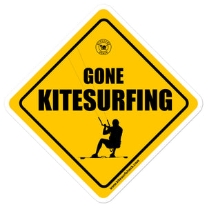 Gone Kitesurfing - Kitesurfing Sticker
