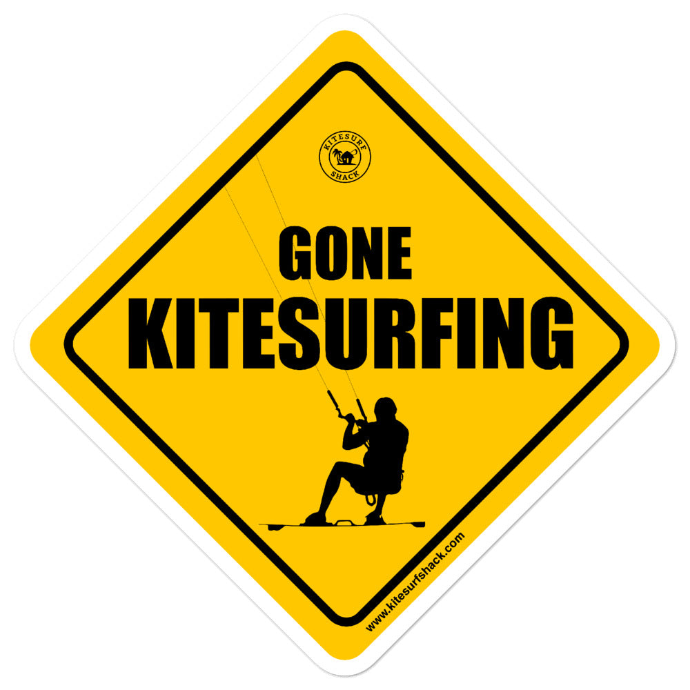 Gone Kitesurfing - Kitesurfing Sticker
