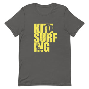 Kitesurfing Silhouette - 100% cotton Kitesurfing T-shirt