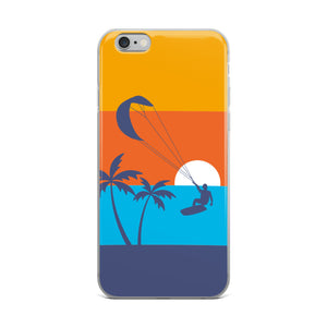 Kitesurfing Sunset - iPhone Case (BPA free)