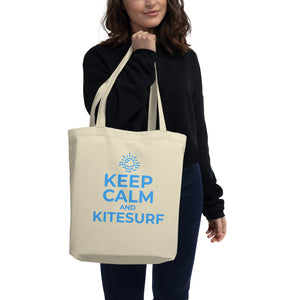Keep Calm and Kitesurf - Eco Tote Bag