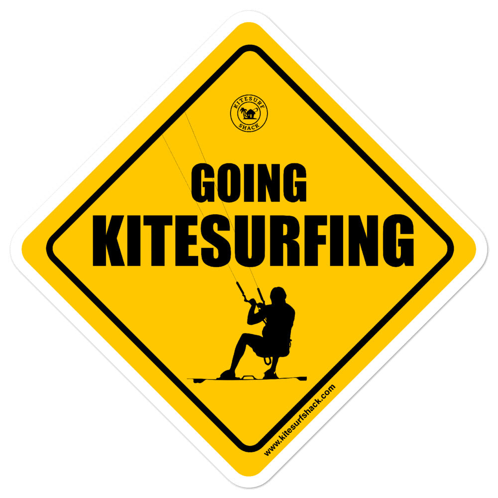 Going Kitesurfing sticker