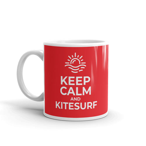 Keep Calm and Kitesurf - Kitesurfing Mug