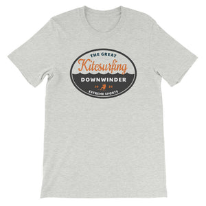 The Great Kitesurfing Downwinder - 100% cotton Kitesurfing T-shirt
