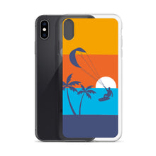 Load image into Gallery viewer, Kitesurfing Sunset - iPhone Case (BPA free)