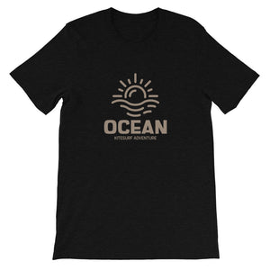 Ocean Adventure - Short-Sleeve Unisex Kitesurfing T-Shirt