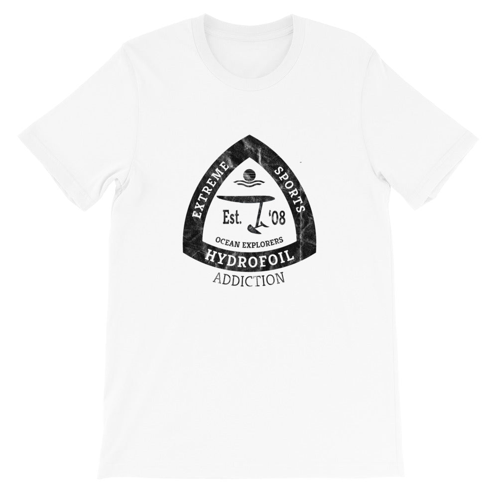 Hydrofoil Addiction - 100% cotton Kitesurfing T-shirt