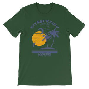 Kitesurfing Paradise Unhooked, Lancing - 100% cotton Kitesurfing T-shirt