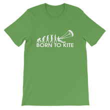 Load image into Gallery viewer, Born to Kite Evolution - 100% cotton Kitesurfing T-shirt