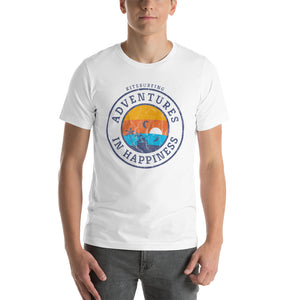 Adventures in Happiness - 100% cotton Kitesurfing T-shirt