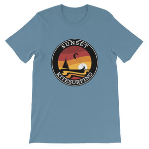 Sunset Kitesurfing - 100% cotton Kitesurfing T-shirt