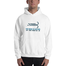 Load image into Gallery viewer, The Wind is Calling and I Must Go - Kitesurfing Hoodie
