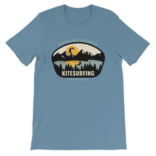 Load image into Gallery viewer, Kitesurfing Mountains - 100% cotton Kitesurfing T-shirt