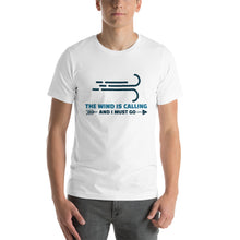 Load image into Gallery viewer, Wind is Calling - Gust - 100% cotton Kitesurfing T-shirt