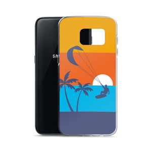 Kitesurfing Sunset - Samsung Case (BPA free)