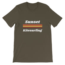 Load image into Gallery viewer, Sunset Kitesurfing - 100% cotton Kitesurfing T-shirt
