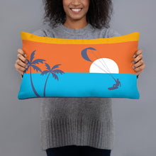 Load image into Gallery viewer, Kitesurfing Sunset Cushion/Pillow